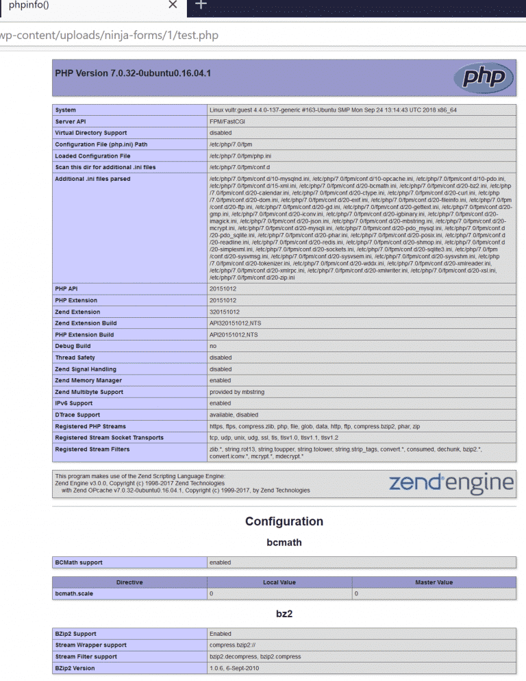 Pentest reveals vulnerabilities in WordPress plugin Ninja Forms